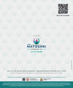 Image of 912 Sq.ft 2 BHK Apartment / Flat for sale in Infini Matoshri Prime, Charholi Budruk, Pune for Rs. 5800000