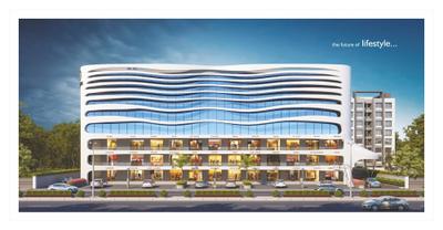 Image of 1150 Sq.ft 2 BHK Apartment / Flat for sale in Zillion Sparsh, Tarsali, Vadodara for Rs. 3800000