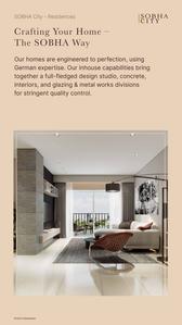 Image of 2134 Sq.ft 3 BHK Apartment / Flat for sale in Sobha City Vista Residences, Sector 108, Gurgaon for Rs. 45000000