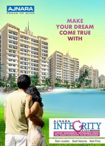 Image of 750 Sq.ft 2 BHK Apartment / Flat for sale in Ajnara Integrity, Raj Nagar Extension, Ghaziabad for Rs. 7000000