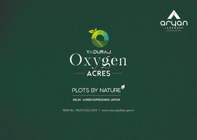 Image of 900 Sq.ft Residential Plot / Land for sale in Aryan Yaduraj Oxygen Acres, Theekariya, Jaipur for Rs. 3395002