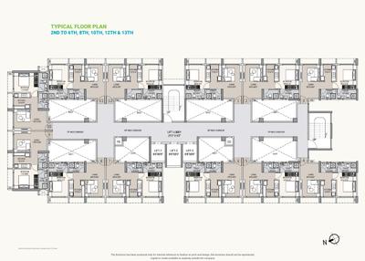 Image of 720 Sq.ft 1 BHK Apartment / Flat for sale in Tricity Bliss, Ulwe, Navi Mumbai for Rs. 6300000