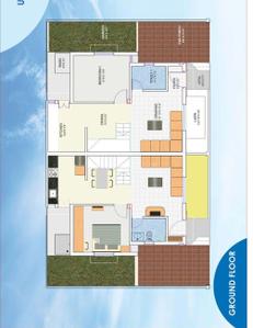 Image of 1250 Sq.ft 3 BHK Villa for sale in Pratham Srushti, Undera, Vadodara for Rs. 11500000