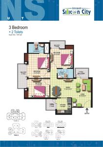 Image of 4530 Sq.ft 6 BHK Duplex for sale in Amrapali Silicon City, Sector 76, Noida for Rs. 30000000