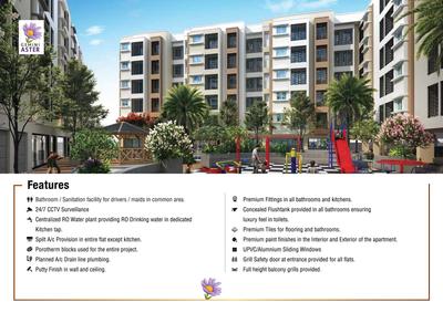 Image of 1250 Sq.ft 2 BHK Apartment / Flat for sale in Arboretum Gemini Aster, Mambakkam, Chennai for Rs. 5750000