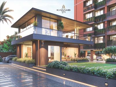 Image of 1845 Sq.ft 3 BHK Apartment / Flat for sale in Kadamb Pushp, Zundal, Ahmedabad for Rs. 8500000