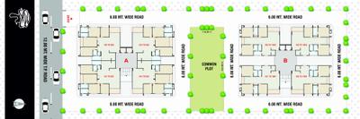 Image of 3168 Sq.ft 4 BHK Apartment / Flat for sale in Krishna The Nest Residency, Nikol, Ahmedabad for Rs. 17000000