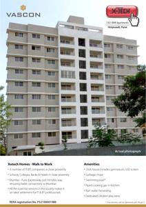 Image of 1100 Sq.ft 2 BHK Apartment / Flat for sale in Vascon Xotech Phase 1, Hinjawadi, Pune for Rs. 8300000