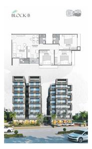 Image of 1860 Sq.ft 3 BHK Apartment / Flat for sale in K H Krishna Heights, Science City, Ahmedabad for Rs. 8700000