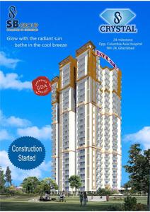 Image of 1322 Sq.ft 3 BHK Apartment / Flat for sale in Amaantra Crystal, Mahurali, Ghaziabad for Rs. 8100000