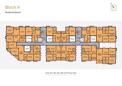 Image of 700 Sq.ft 2 BHK Apartment / Flat for sale in Pushpakalay, Barasat, Kolkata for Rs. 1800000