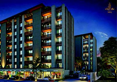 Image of 1100 Sq.ft 3 BHK Apartment / Flat for sale in Vraj GREEN LEAF EXOTICA, Bhayli, Vadodara for Rs. 6000000