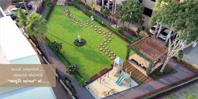 Image of 990 Sq.ft 2 BHK Apartment / Flat for sale in Aroma Aakruti Aangan, Lambha, Ahmedabad for Rs. 2150000