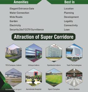 Image of 675 Sq.ft Residential Plot / Land for sale in Grow Sankalp Corridor, Palakhedi, Indore for Rs. 2531250