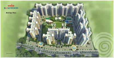 Image of 1249 Sq.ft 2 BHK Apartment / Flat for sale in Avalon Rosewood, Sector 16, Bhiwadi for Rs. 6250000