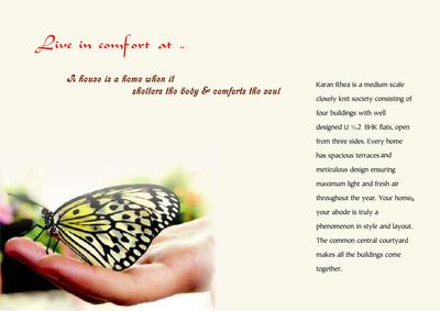 Image of 990 Sq.ft 2 BHK Apartment / Flat for sale in Karan Rhea, Wadgaon Sheri, Pune for Rs. 7600000