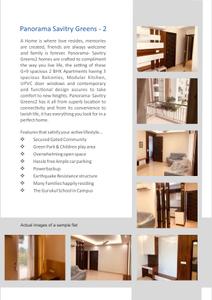 Image of 450 Sq.ft 1 BHK Apartment / Flat for sale in N K Savitry Green 2 Panorama, Gazipur, Zirakpur for Rs. 3699999