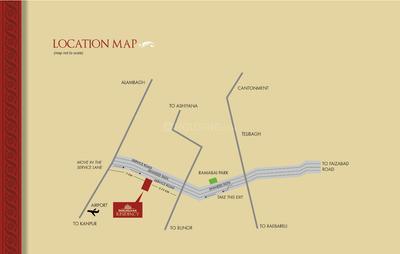 Image of 1447 Sq.ft 3 BHK Apartment / Flat for sale in Fairdeal Indraprastha Residency, Amausi, Lucknow for Rs. 9705758