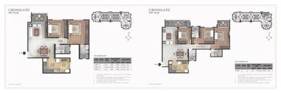 Image of 1188 Sq.ft 2 BHK Apartment / Flat for sale in Hiranandani Calgary, Chikkasanne, Bengaluru for Rs. 14000000