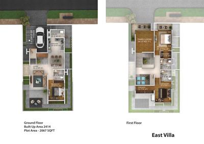 Image of 2000 Sq.ft 3 BHK Villa for sale in Svamitva Terravana Phase 3, Kanakapura, Bengaluru for Rs. 30000000