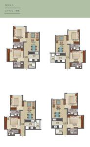 Image of 910 Sq.ft 2 BHK Apartment / Flat for sale in Lodha Eternis Serena, Andheri East, Mumbai for Rs. 23400000