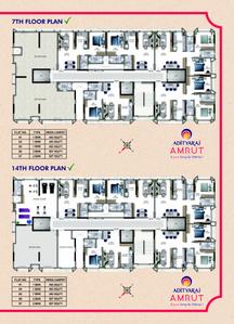 Image of 640 Sq.ft 2 BHK Apartment / Flat for sale in Adityaraj Amrut Comfort Home, Ghatkopar East, Mumbai for Rs. 16000000