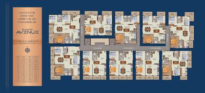 Image of 1671 Sq.ft 3 BHK Apartment / Flat for sale in SDR Sri Gayathri Avenue, Horamavu, Bengaluru for Rs. 9200000