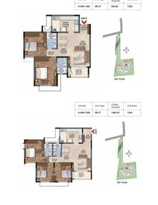 Image of 2490 Sq.ft 4 BHK Apartment / Flat for sale in BSCPL Bollineni Astra by BSCPL Infrastructure Ltd, Kogilu, Bengaluru for Rs. 29000000