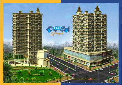 Image of 690 Sq.ft 1 BHK Apartment / Flat for sale in Reliable Prestige 2, Nalasopara East, Nala Sopara for Rs. 3500000