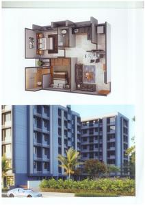 Image of 500 Sq.ft 2 BHK Apartment / Flat for sale in Nilkanth Pearl Elegance, Nava Naroda, Ahmedabad for Rs. 4200000