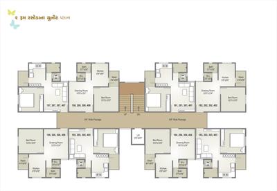 Image of 600 Sq.ft 1 BHK Apartment / Flat for sale in Navdurga Nilkanth Residency, Kathwada, Ahmedabad for Rs. 2000000