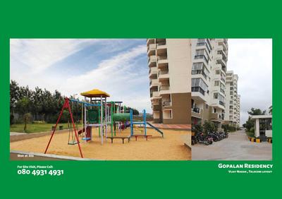 Image of 1650 Sq.ft 3 BHK Apartment / Flat for sale in Gopalan Residency, Kempapura Agrahara, Bengaluru for Rs. 17000000