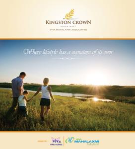 Image of 630 Sq.ft 1 BHK Apartment / Flat for sale in Viva Kingston Crown, Virar West, Virar for Rs. 3600000