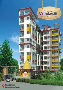 Image of 828 Sq.ft 3 BHK Apartment / Flat for sale in Shah Vrindavan Garden, Medinipur Sadar, West Medinipur for Rs. 3700000