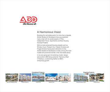 Image of 1215 Sq.ft 2 BHK Villa for sale in Ashish Prakash Harmony Phase 2, Nijhara, Kashipur for Rs. 6000000