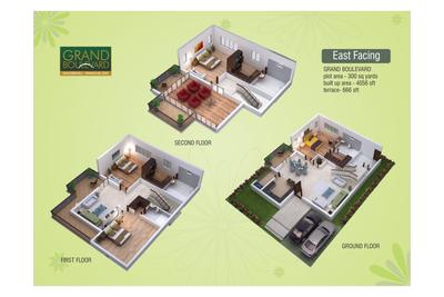 Image of 4100 Sq.ft 5 BHK Villa for sale in Grand Boulevard, Kokapet, Hyderabad for Rs. 90000000