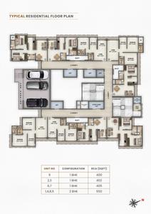Image of 401 Sq.ft 1 BHK Apartment / Flat for sale in Natasha Atlantis, Vikhroli East, Mumbai for Rs. 8400000