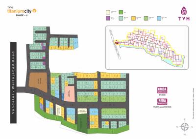 Image of 2600 Sq.ft Residential Plot / Land for sale in TVH Titanium City, Mannivakkam, Chennai for Rs. 15900000