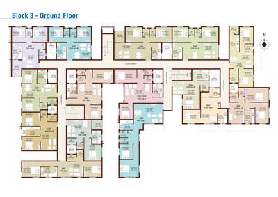 Image of 595 Sq.ft 1 BHK Apartment / Flat for sale in Arun Atana, Padappai, Chennai for Rs. 2100000