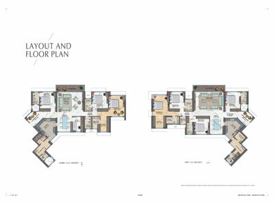 Image of 2521 Sq.ft 4 BHK Apartment / Flat for sale in Wadhwa 25 South, Prabhadevi, Mumbai for Rs. 270000000