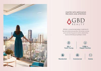 Image of 858 Sq.ft 2 BHK Apartment / Flat for sale in GBD Evana Heights, Parel, Mumbai for Rs. 24500000