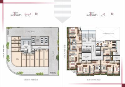 Image of 715 Sq.ft 1 BHK Apartment / Flat for sale in Surya Vista Heights, Ulwe, Navi Mumbai for Rs. 5300000