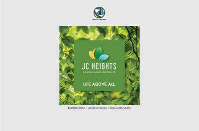 Image of 1118 Sq.ft 2 BHK Apartment / Flat for sale in JC Heights, Doddabommasandra, Bengaluru for Rs. 8200000