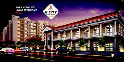 Image of 595 Sq.ft 1 BHK Apartment / Flat for sale in Raj Tulsi V City, Pashane, Thane for Rs. 1611000
