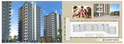 Image of 1500 Sq.ft 3 BHK Apartment / Flat for sale in Suryam Square, Palanpur, Surat for Rs. 6010000