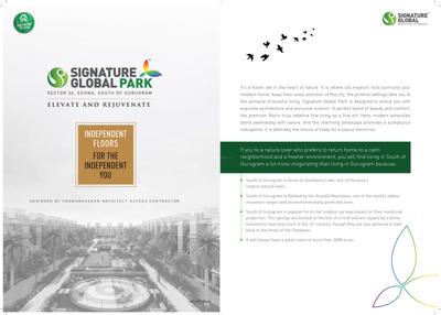 Image of 2495 Sq.ft 4 BHK Apartment / Flat for sale in Signature Global Park II, Sector 36, Gurgaon for Rs. 40000000
