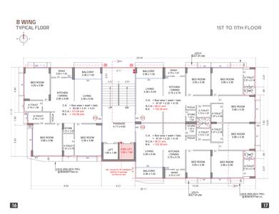 Image of 1923 Sq.ft 3 BHK Apartment / Flat for sale in Shree Vaibhav, Choryasi, Surat for Rs. 8650000