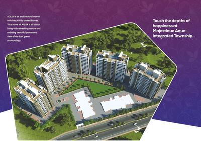 Image of 643 Sq.ft 1 BHK Apartment / Flat for sale in Majestique Aqua Phase II, Fursungi, Pune for Rs. 3500000