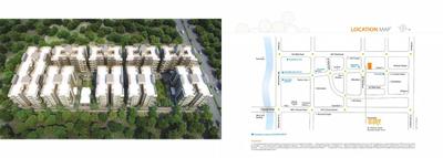 Image of 1285 Sq.ft 2 BHK Apartment / Flat for sale in Rajhans Orange, Palanpur, Surat for Rs. 4400000