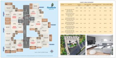 Image of 1010 Sq.ft 2 BHK Apartment / Flat for sale in Yashwin Gateway, Ravet, Pune for Rs. 6500000